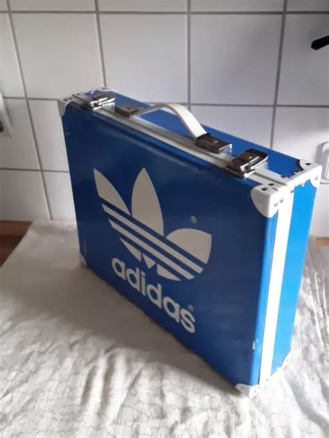 Adidas Retro Vintage Koffer Aktenkoffer 1970/1980er Jahre